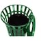 Alpine Industries 38 gal Round Outdoor Can, Green, Galvanized Steel, 27 in ALP479-38-GRN - alternate 8